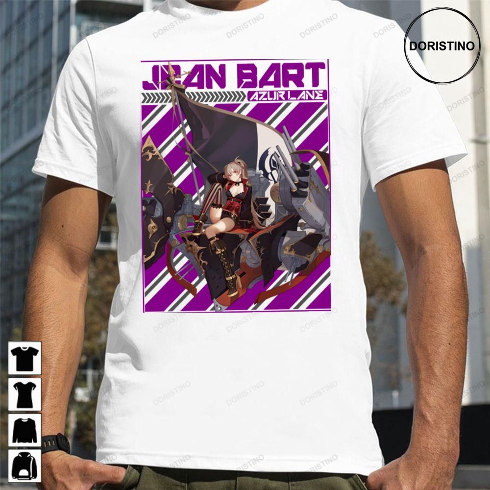 Jean Bart Azur Lane Limited Edition T-shirts